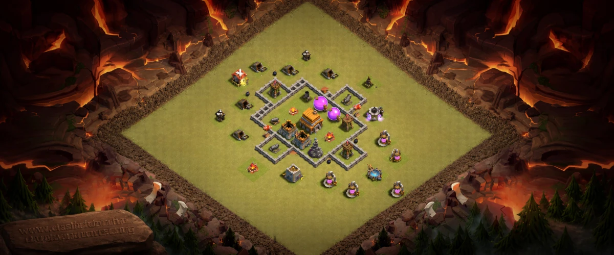 Top-Tier TH5 War Coc Layout | Anti 2 Stars War Ready