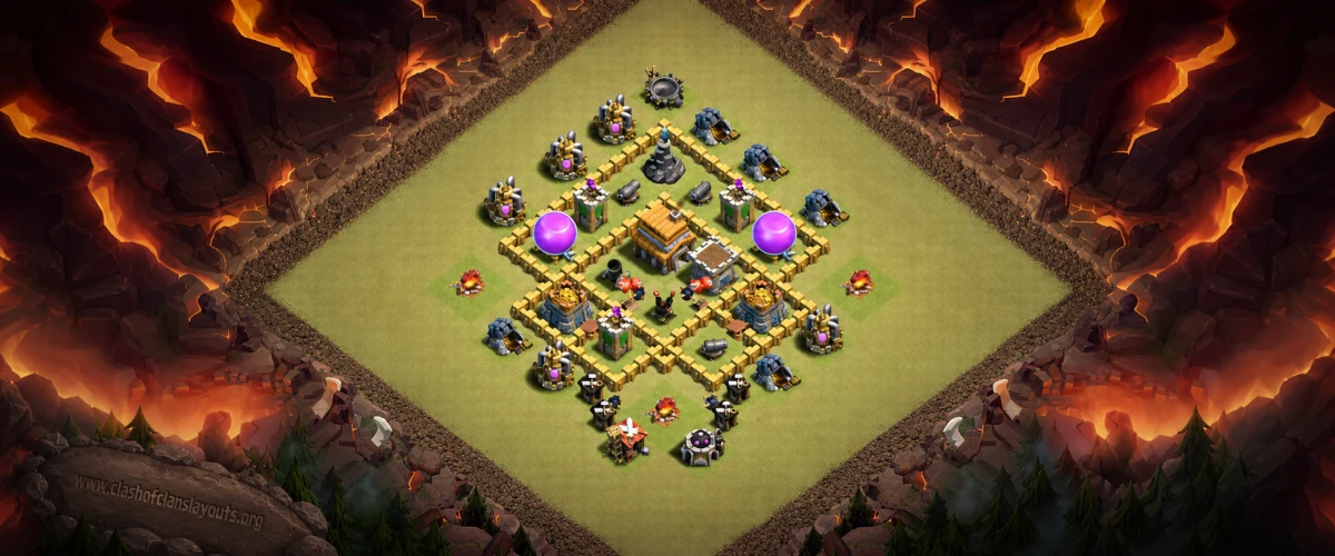 Superior TH5 War Coc Layout | Anti Everything Battlemaster