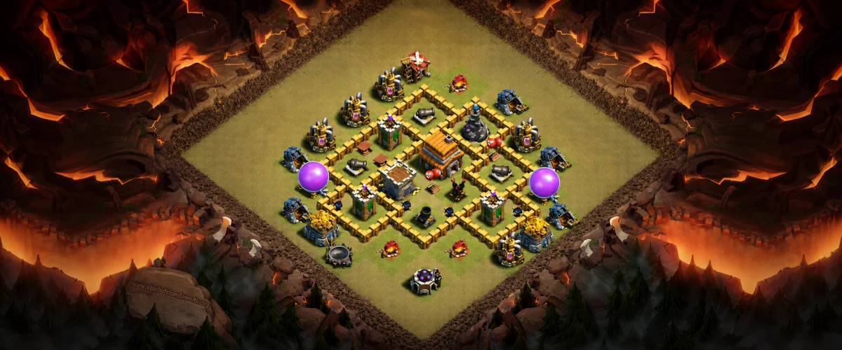 Anti 3 Star Town Hall 5 layout