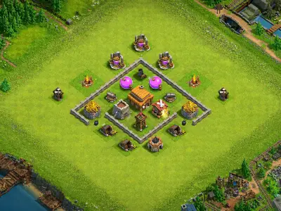 Layout My first base 