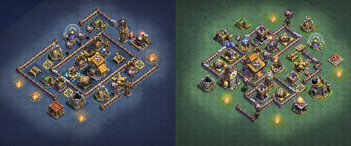 Defense-Focused BH10 Coc Layout | Best of all time Base