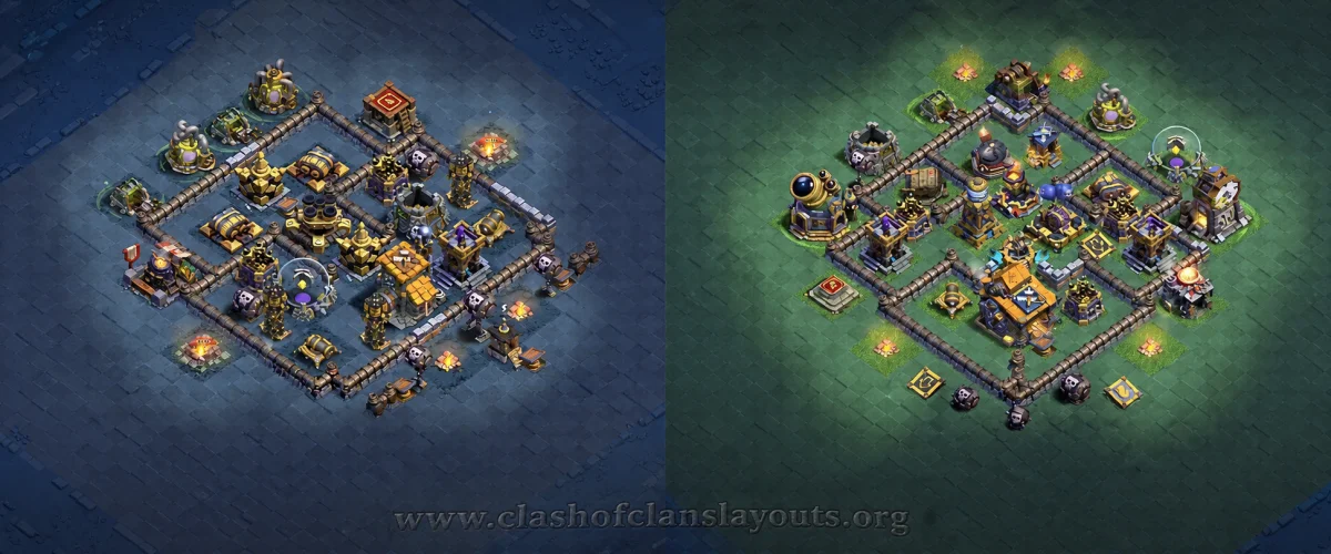Maximum BH10 Coc Layout | Hunted Village | Builder Hall 10