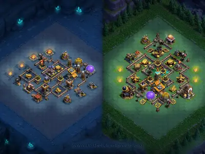 Layout Superior BH10 Coc Layout | Elephant Rider | Builder Hall 10