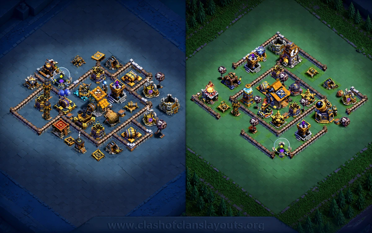 Smart BH10 Coc Layout | Gold Saver | Builder hall 10