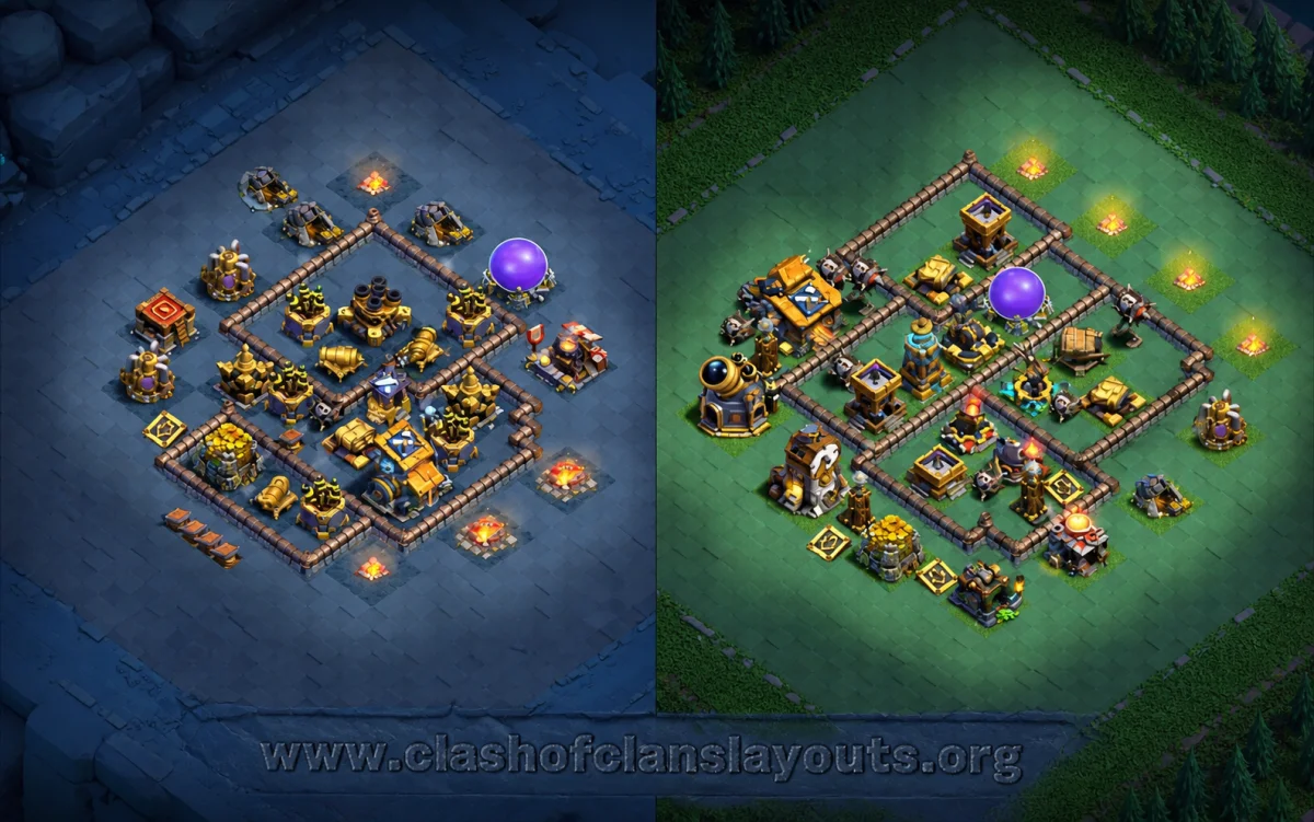 Efficient BH10 Coc Layout | Goblin Base | Builder Hall 10