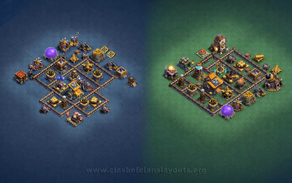 Best BH10 Coc Layout | black crow | Defense | Anti 3 star