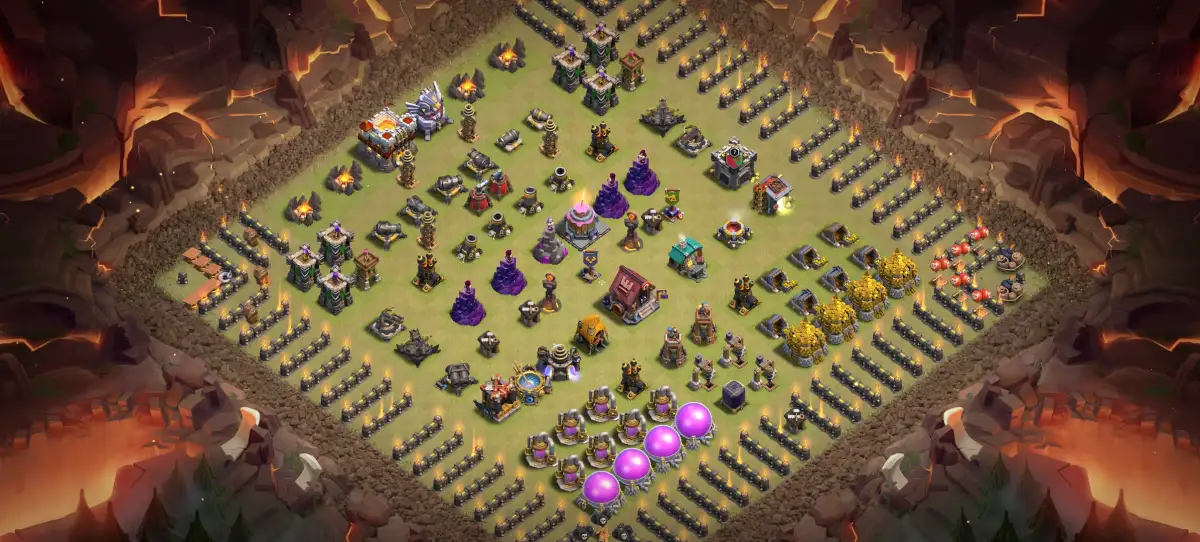 TH11 Troll Funny Base Layout for Clash of Clans Copy Link