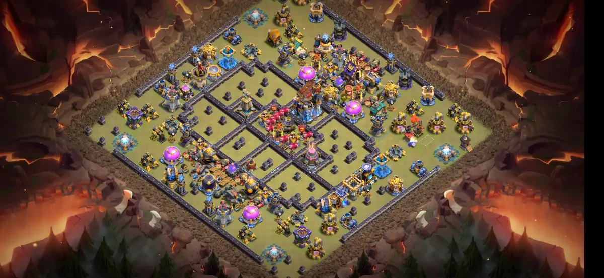 TH18 War Base Anti 2 Star for Legend League and CWL