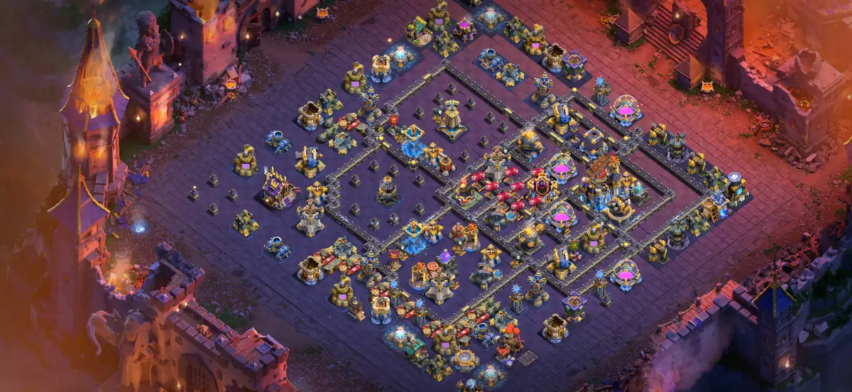 TH18 War coc base layout for Anti 3 Star Legend League