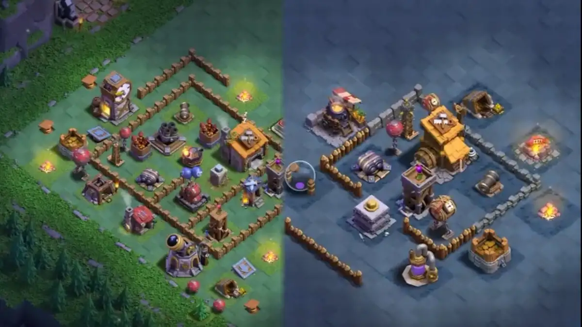 BH6 Builder Base Layout for Clash of Clans | Safe Roaster Side