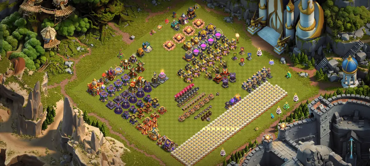 TH16 Farming Base Copy Link | Anti Everything Clash of Clans
