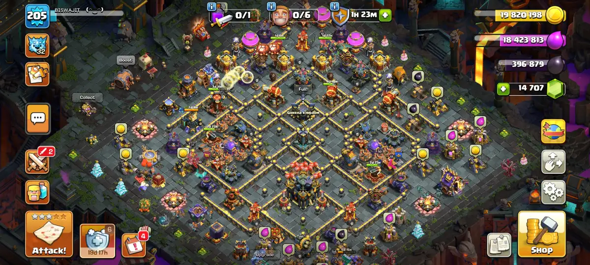 Battle Tested TH17 Anti 2 Star War Base for Legend League Defense 2026