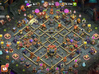 Layout Battle Tested TH17 Anti 2 Star War Base for Legend League Defense 2026