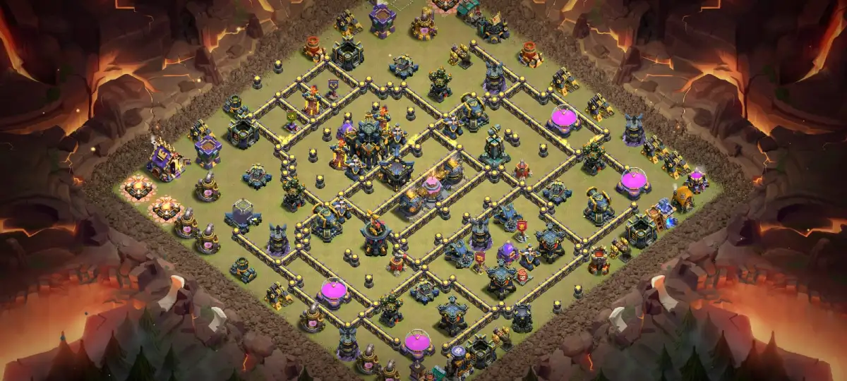 TH17 War Base for Clash of Clans Anti 2 Star Layout