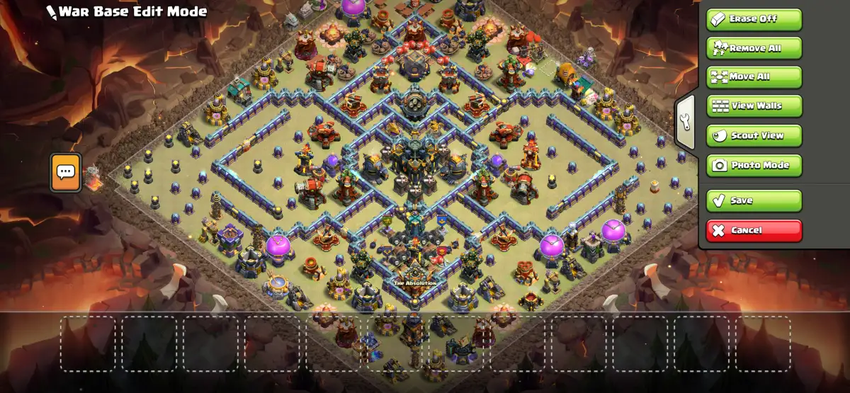 TH17 Anti 3 Star War Base with Anti E-Dragon Core