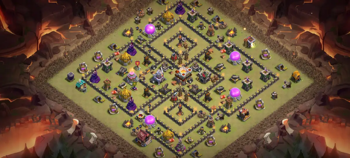 TH11 Defense Base for CoC - Clash of Clans Copy Link