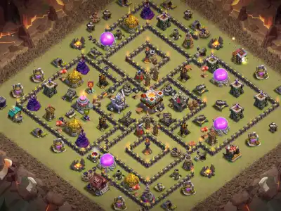 Layout TH11 Defense Base for CoC - Clash of Clans Copy Link