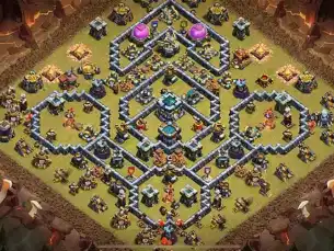 Top-Tier TH13 War Coc Layout | Anti Air / Electro Dragon winner