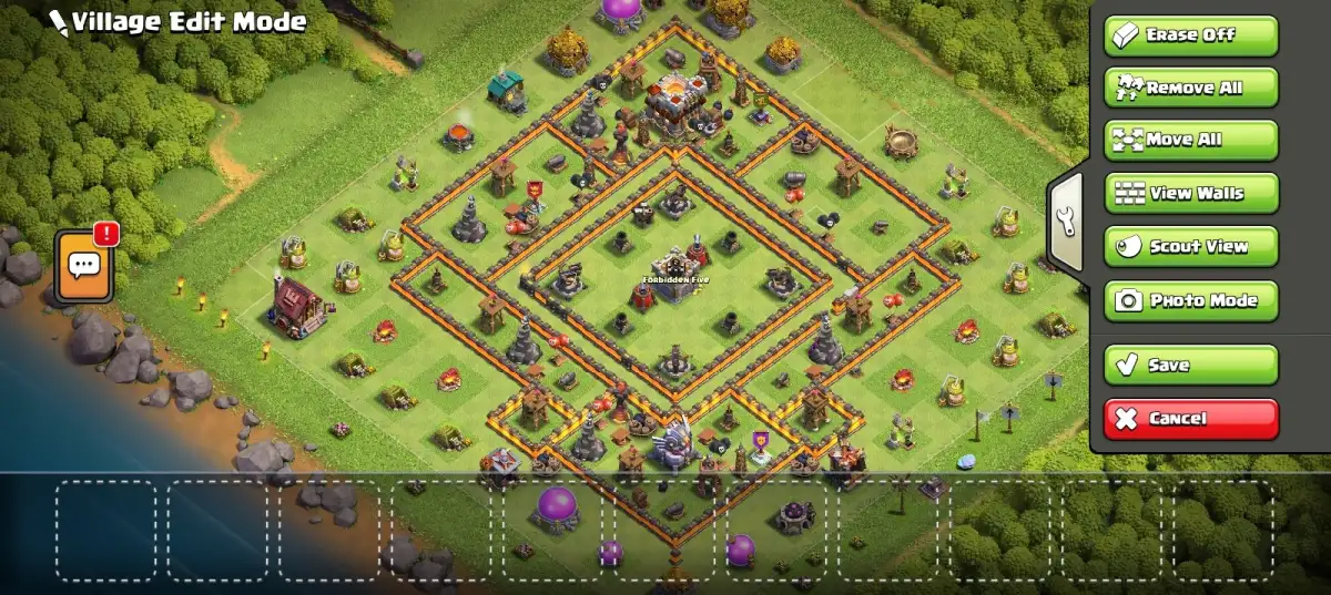 TH11 Troll Base on Clash of Clans – Giant 5 Copy Link