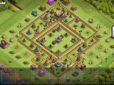 Layout TH11 Troll Base on Clash of Clans – Giant 5 Copy Link