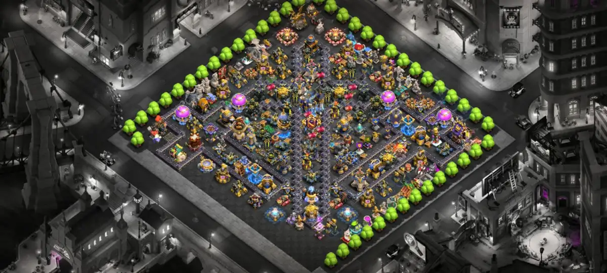 TH18 Legend War Base for Clash of Clans Copy Link
