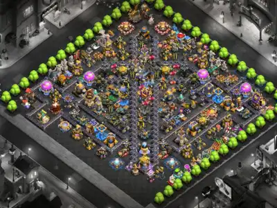 Layout TH18 Legend War Base for Clash of Clans Copy Link