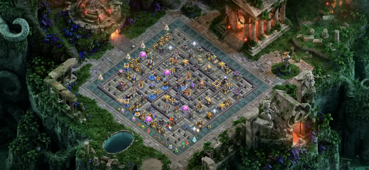 TH18 Legend League Base Layout for Clash of Clans Defense