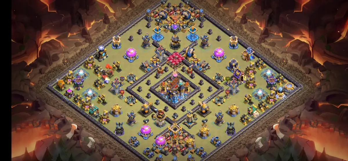 TH18 War Base Anti 2 Star for Legend League and CWL