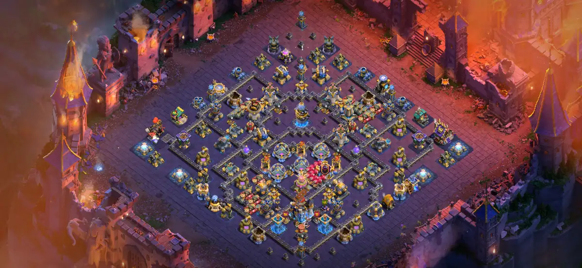 TH18 War Badr Base for Coc Defense | Clash of Clans