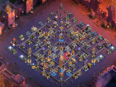 Layout TH18 War Badr Base for Coc Defense | Clash of Clans