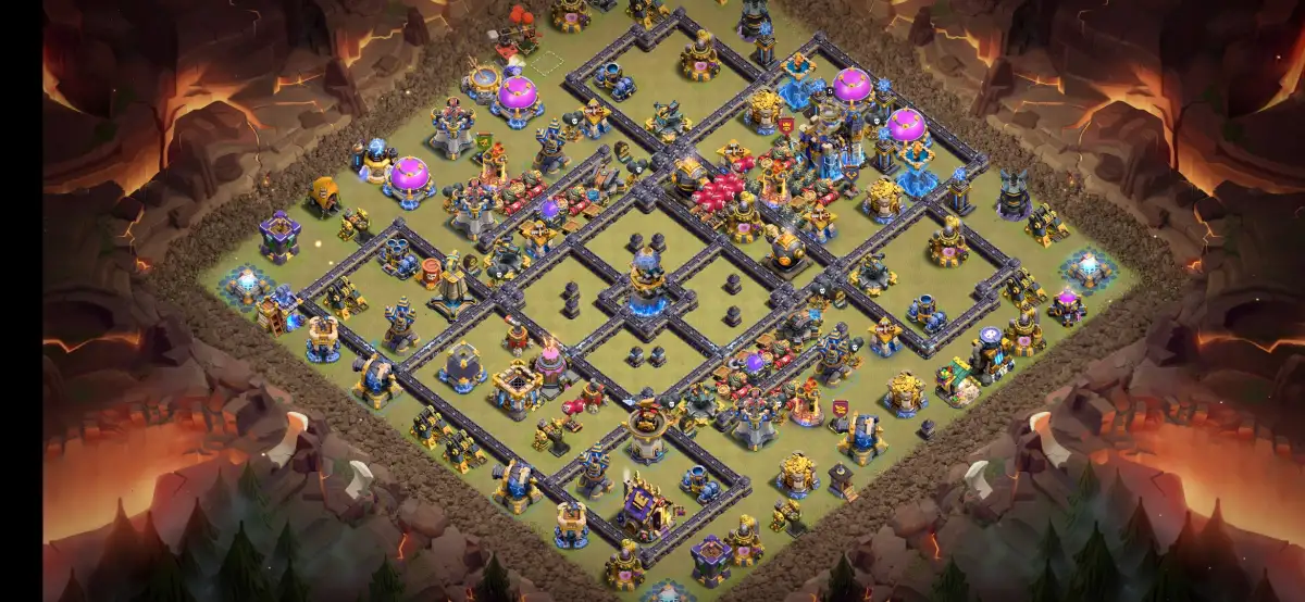 TH18 War Base Anti 2 Star for Legend League Copy Link
