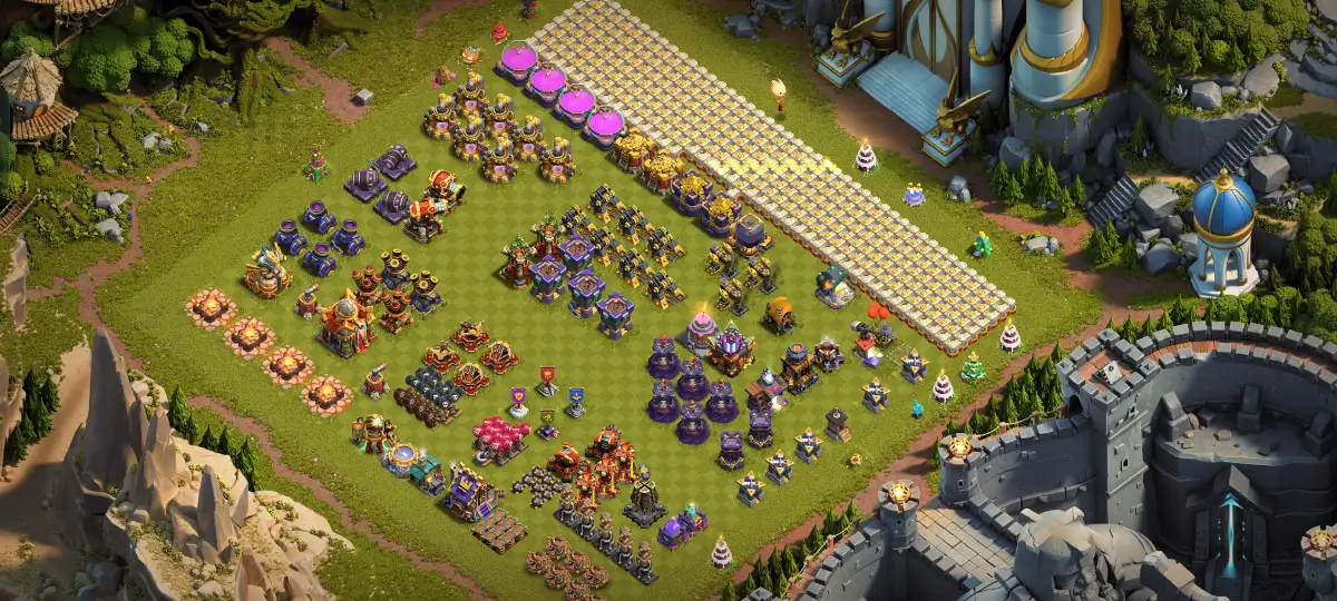 TH16 Anti 2 Star Progress Base Layout with Copy Link