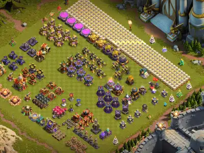 Layout TH16 Anti 2 Star Progress Base Layout with Copy Link