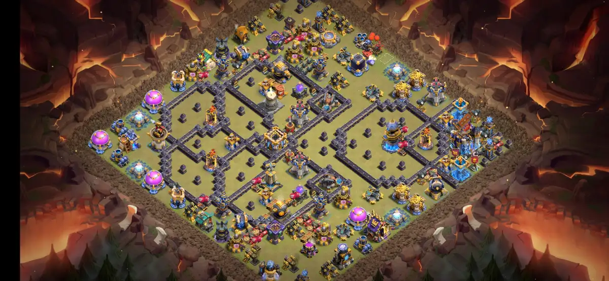 TH18 War Base Anti 2 Star Layout for Legend League