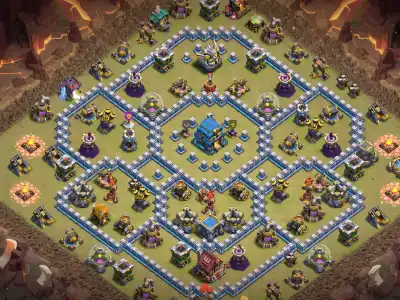 Layout TH12 Farming Base for COC | Anti 2 Star Clash of Clans