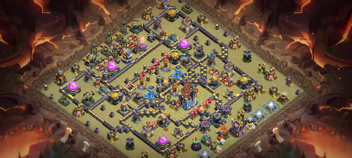 TH18 Legend League War Base Anti 2 Star and Electro Dragon