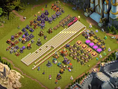 Layout TH16 Farming Base Anti 3 Star for Clash of Clans