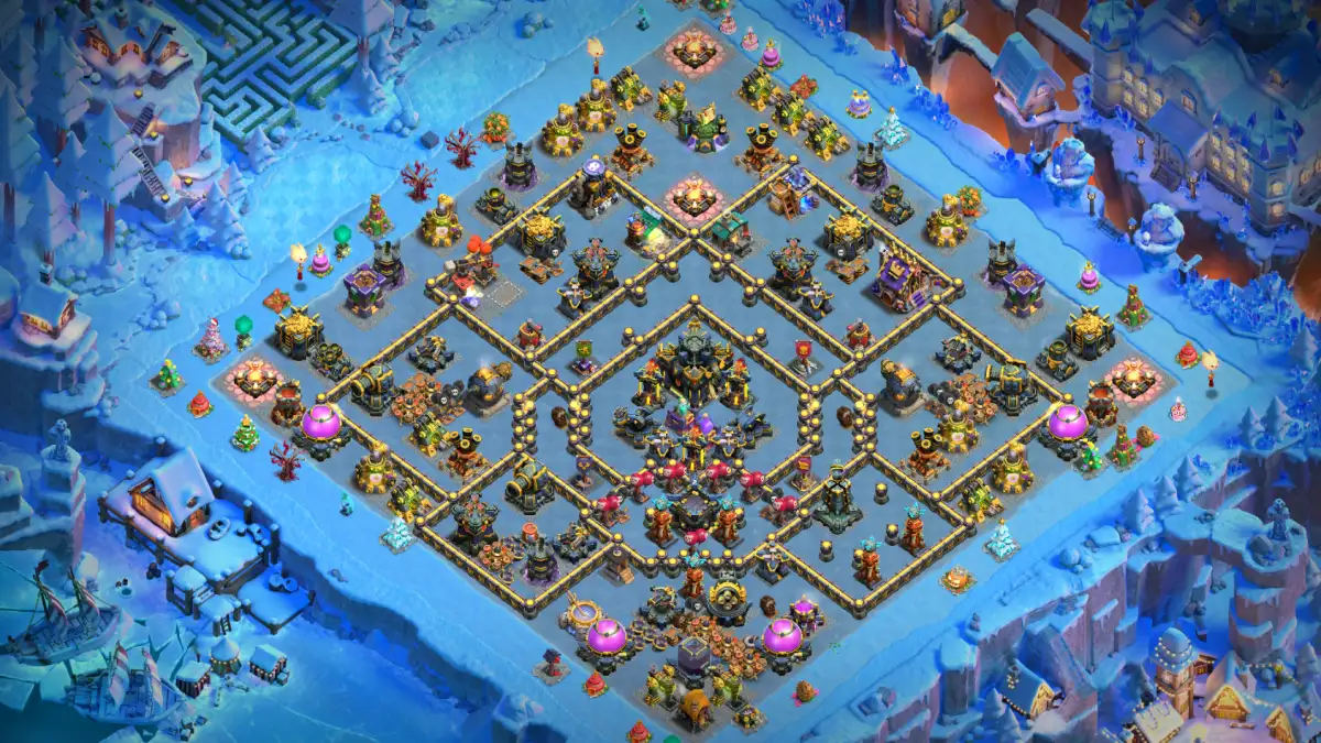 TH17 Legend League War Base Layout | Clash of Clans