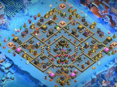 Layout TH17 Legend League War Base Layout | Clash of Clans