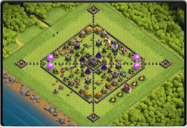 TH9 Farming Base Layout with Loot Protection | 2026 | New