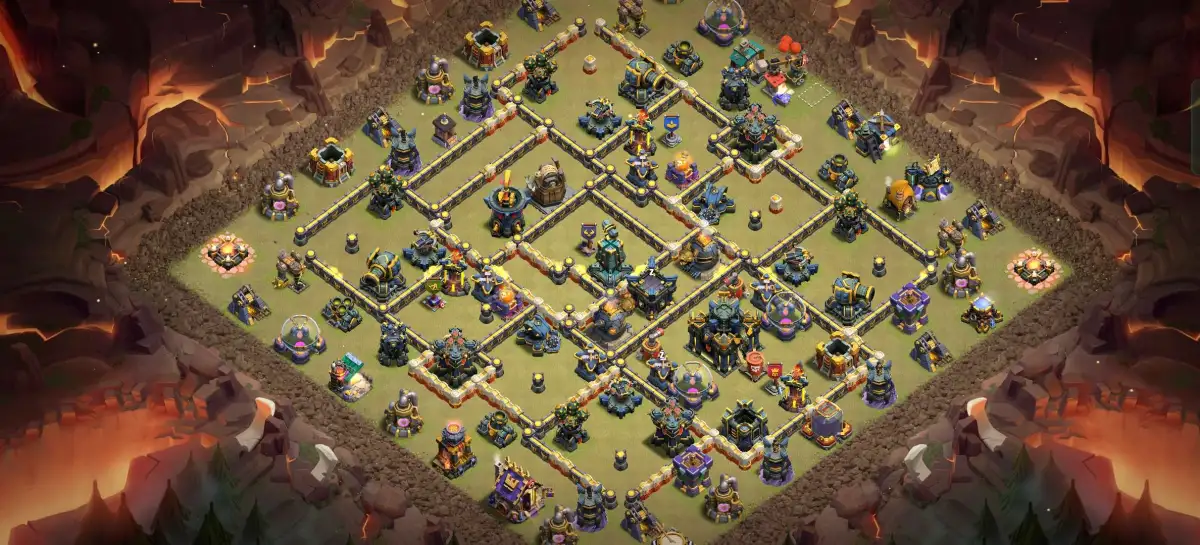 TH17 War Base Layout Anti 3 Star for Clash of Clans