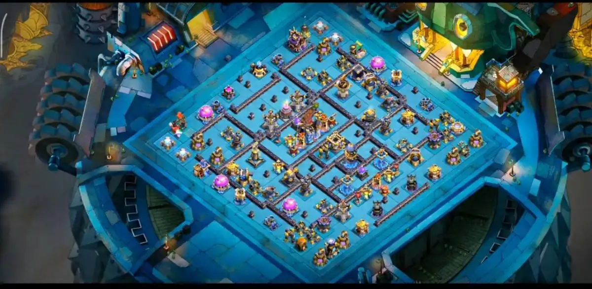 TH18 Legend War Badr Anti 2 Star Base for CoC