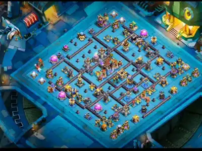 Layout TH18 Legend War Badr Anti 2 Star Base for CoC