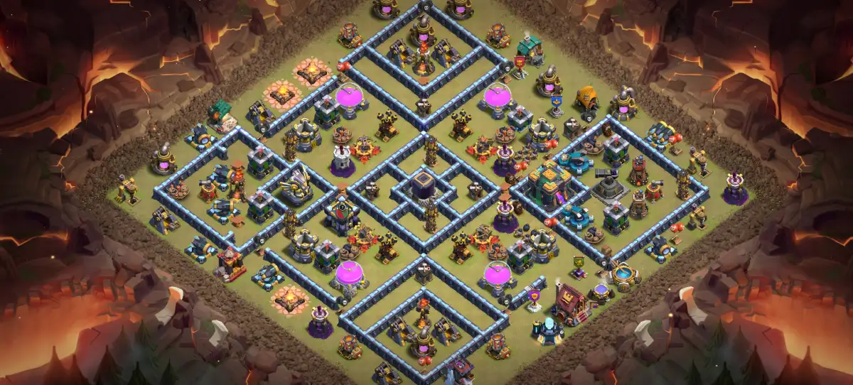 TH14 Farming Base Link for Clash of Clans Loot Protection