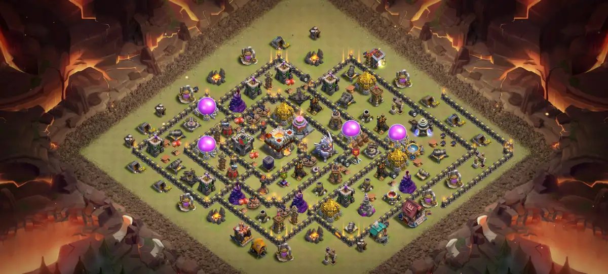 TH11 War Base Layout Anti 2 Star | Clash of Clans