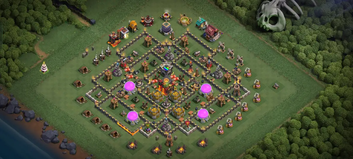 TH10 Anti Everything Base Layout for Clash of Clans