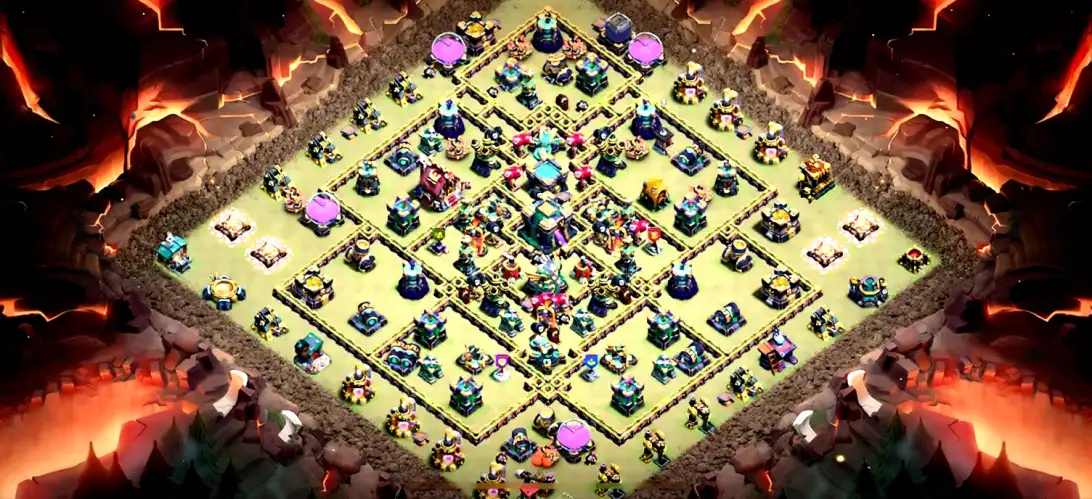 Layout Base-Breaker TH14 War Coc Layout | Anti 2 Stars Indian Clans