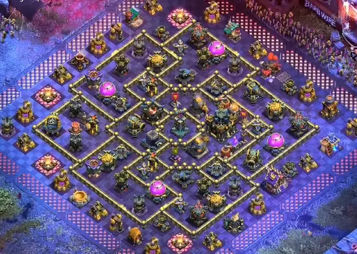TH17 War Base Clasher Home for Anti 2 Star Defense