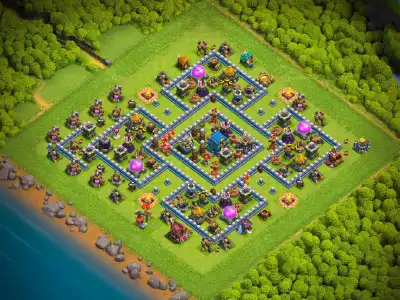 Layout TH12 Legend League Base Layout for Clash of Clans Defense