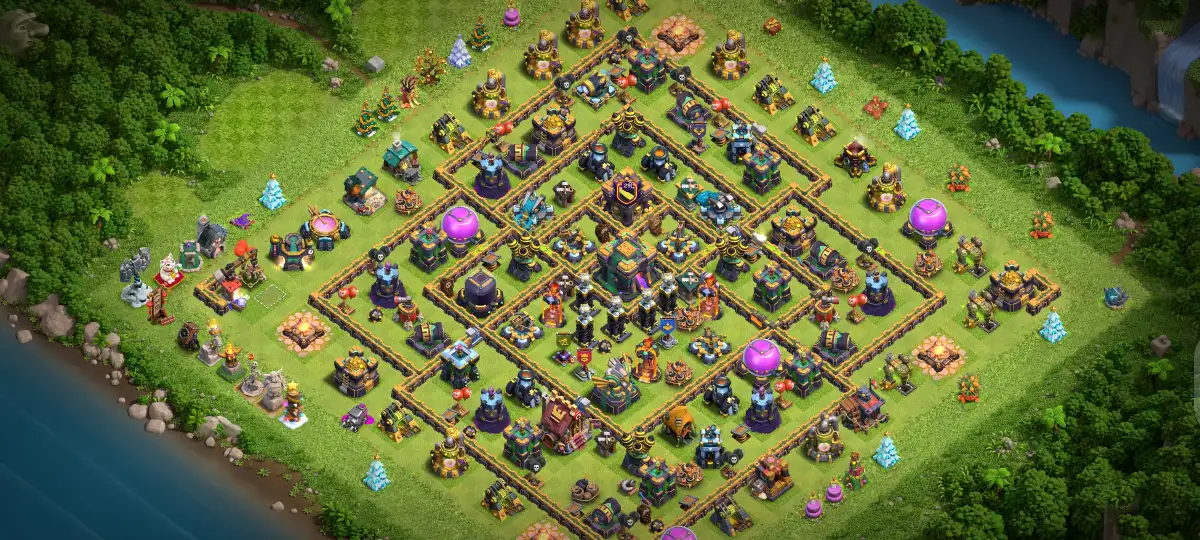 TH14 Anti Electro Dragon War Base | Clash of Clans
